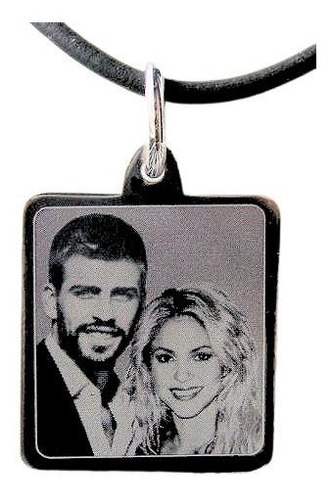 Foto Medallas Acero Personalizadas Parejas Amigos 2 Unidades