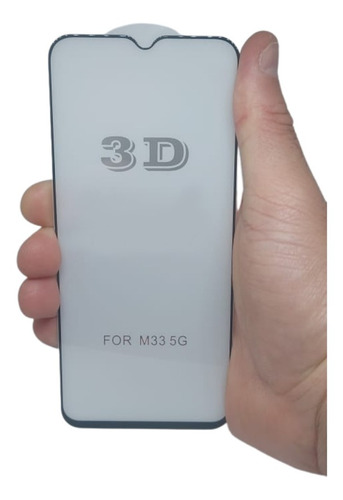 Película De Vidro 3d Compatível Com Samsung M33