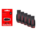 Sandisk Pendrive 32gb Transferir Arquivos Do Celular 5 Uni.