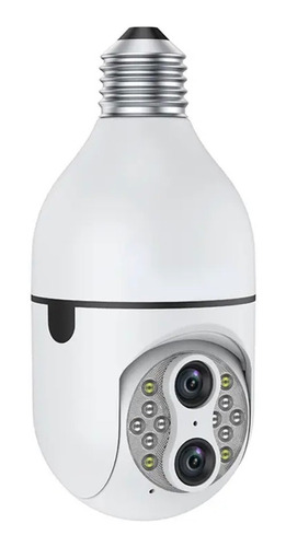 Câmera Ip Segurança Lâmpada Ipc360 Panoramica Wifi1080 Espiã