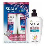 Skala Shampoo + Acondicionador + C. De Peinar Bomba Vitamina