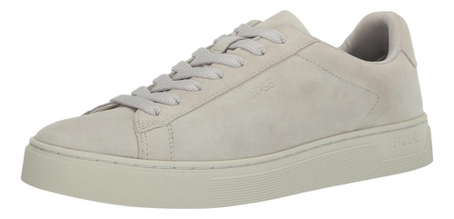 Tenis Boss Rhys De Piel De Ante Hombre Beige Mdg505078240217