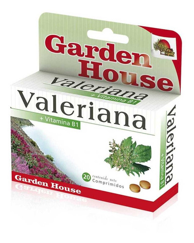 Garden House Valeriana Tranquilizante Sedante Natural 20comp