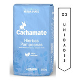 Yerba Mate Hierbas Pampeanas  Cachamate 500 Grs X 2 Unidades