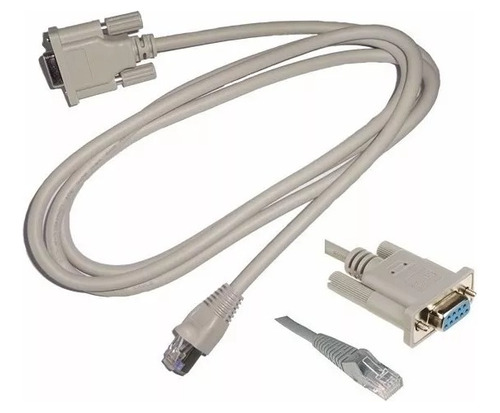 Cable Impresora Fiscal Epson Rj45 Db9 Tm-u220 Tm-t900 X 1