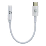 Adaptador De Audio Hp Usb-c A 3,5 Blanco Dhc-tc130