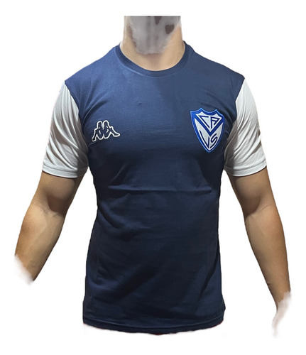 Camiseta Remera Salida Algodon Club Vélez Sarsfield 2022 Kap