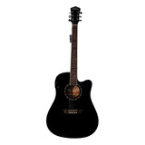 Guitarra Electroacústica Washburn Ad5ce Black 