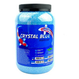 Areia Crystal Blue Sand Pote 6kg ( Azul Claro ) P/ Aquarios