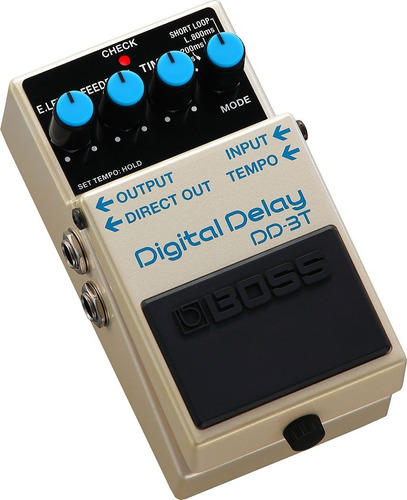 Boss Dd3t Digital Delay Pedal Para Guitarra Con Tap Tempo