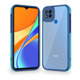 Funda Para Xiaomi Protección Cámara Acrílico Rígido Bicolor