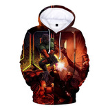 Ct H Sudaderas Doom Eternal Doom Slayer Chamarras Cosplay