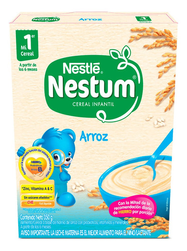 Cereal Infantil Nestum Arroz