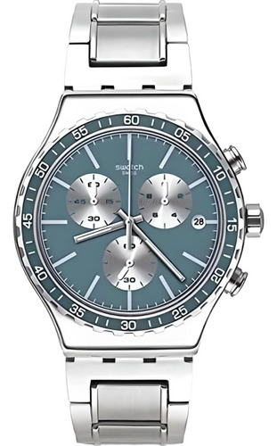Reloj Hombre Swatch Ironfreeze Yvs438g Ag Oficial 