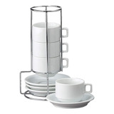 Hic Porcelana Soporte Tazas Platos Té Cappuccino Café Cocina