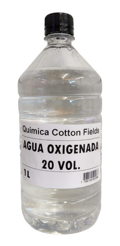 Agua Oxigenada 20 Volumenes X 1l - Maxima Calidad 