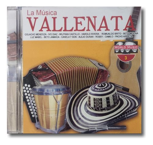 La Música Vallenata - Cd