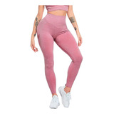 Calça Legging Fitness Lisa Esportiva Levanta Bumbum Feminina