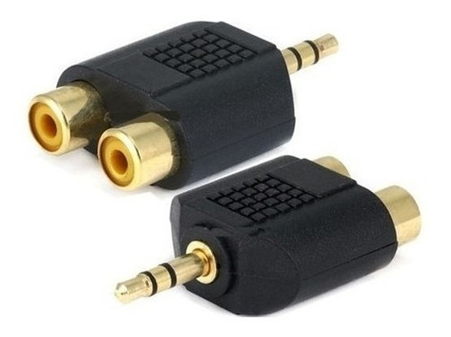 Clavija Adap Audio Rca Hembra A Jack 3.5mm / Crisol Tecno