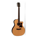 Guitarra Electroacustica Cort Ga5f-bw-ns Caja Cerrada