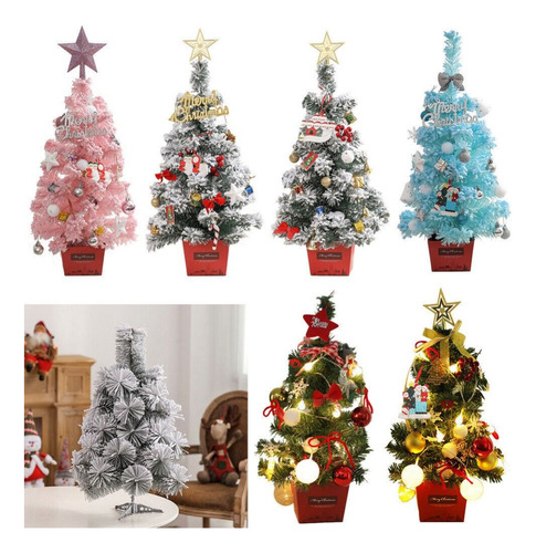 Com Luz, Árvore De Natal, Mini Árvores De 50/60 Cm Home