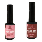 Base Gel Top Coat 10ml Anylovy Unha Fiber Gel Base Manicure Cor Base Gel 10ml