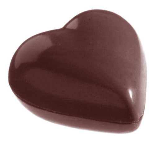 Chocolate World Molde Corazon Heart 5 Gr 4x8