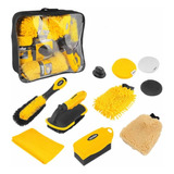 Kit 10 Peças Limpeza Automotiva Profissional Vonder