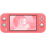 Consola Nintendo Switch Lite Coral Nuevo