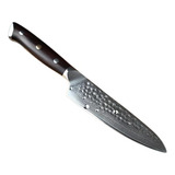 Cuchillo 5'' Xinzuo Ac Japonés 10cr15comov Damasco 67l Pun