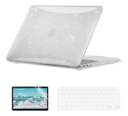 Funda Rigida Para Macbook Air 13 (a2337), Rigida/purpurina