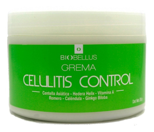 Crema Celulitis Control Biobellus Centella Asiatica X 500