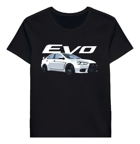 Remera Evolution X Evo 10 Jdm Mitsubishi Wicked Whi 45813257