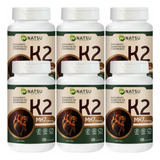 Kit 6x Vitamina K2 Mk7 Kit 720 Cápsulas Suplemento Natural 
