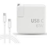 Cargador Usb C De 61 W Para Macbook, 20,3 V, 3 A.