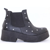 Botas Botinetas Elastizada Dama Mujer Estrellas 1240 Carg