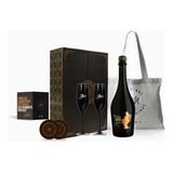 Box Champagne Casa Boher Copas Negras Grabadas