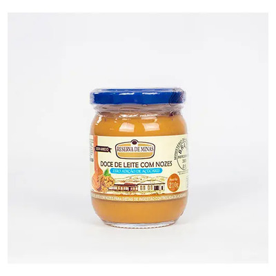 Doce De Leite Com Nozes Zero Açúcar Reserva De Minas 210g | MercadoLivre
