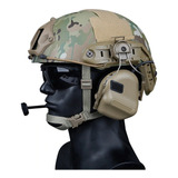 Tático Headset P Capacete Fone Ouvido  Militar Cor (tam)