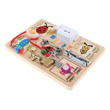 Travel Busy Board Para Niños De 1 A 3 Años De Edad Con Educa