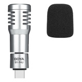 Boya By-p4u Mini Microfono Usb-c Microfono Telefono Mic Para