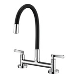 Misturador Para Cozinha De Mesa Flexível 1256 B27 Lorenzetti