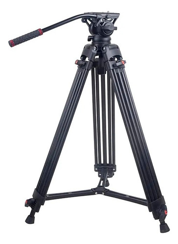 Tripé Profissional Dcy-6018 Tipo Manfrotto Benro Hidraúlico