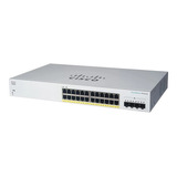 Switch Cisco 24puertos Giga Poe +sfp 4x1gb Cbs220-24fp-4g-na