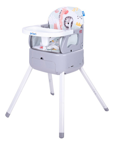 Silla Comedor Bebe Priori Bony Color Gris Comedor Booster