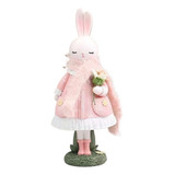 Decoración De Pascua De Conejo, Adorno De Estatua De Conejo