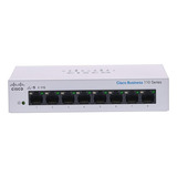 Switch 8 Puertos Cisco Business Gigabyte No Administrable Mg