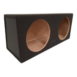 Cajón Doble Para Subwoofer 12 Sellado Alto Rendimiento 38 Hz