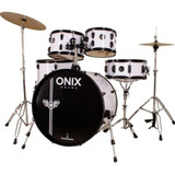 Bateria Nagano Onix Smart Rock White Bumbo 22 Completa