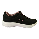 Tenis Skechers Dama Summits 10000mx Negro/mau